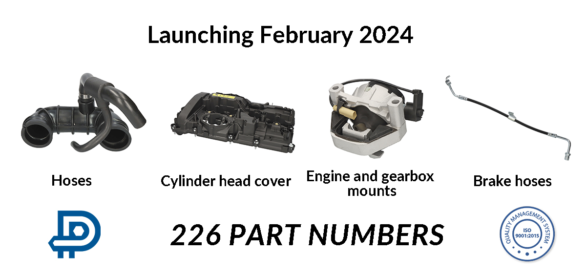 Strong focus on the hose products for the first launch of Plyom branded products in 2024