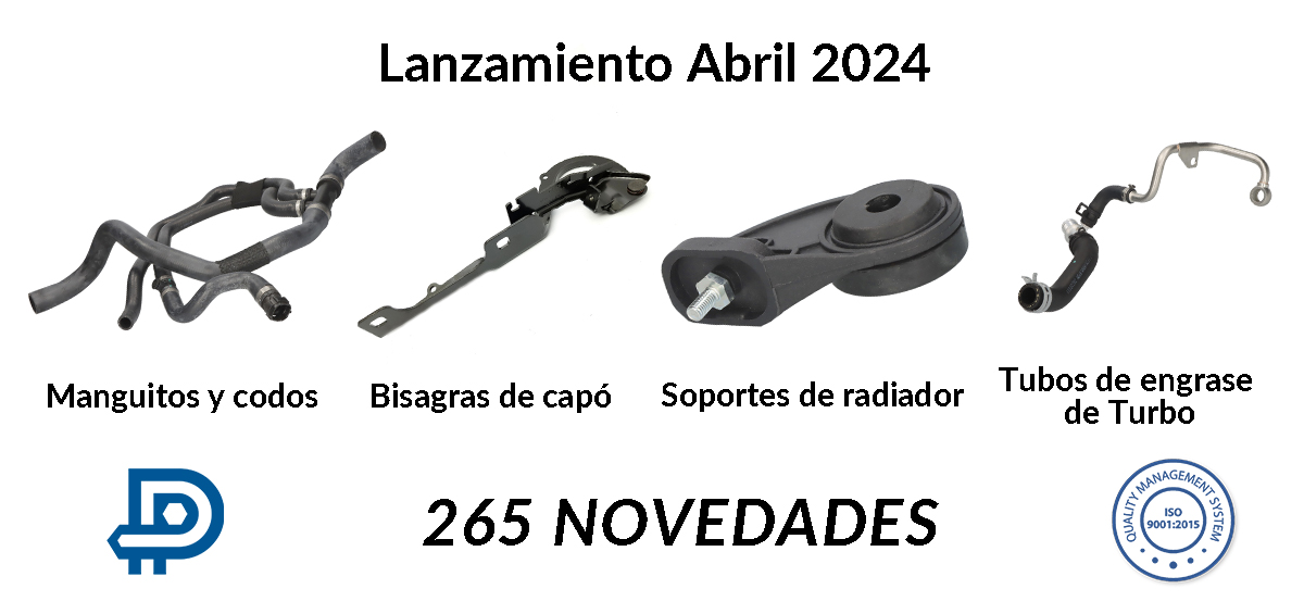 Nuevos manguitos y soportes de radiador, más soluciones de Plyom para el sistema de refrigeración